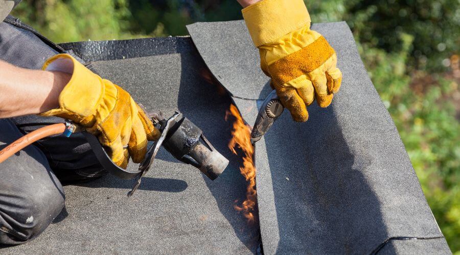 Professional gutter cleaning in Covel, WV